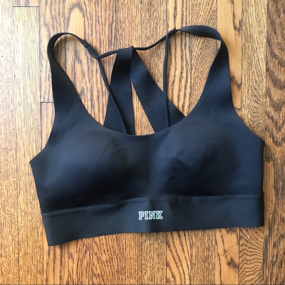 PINK Victoria's Secret Other - NWOT PINK Ultimate Sports Bra Black Victoria's